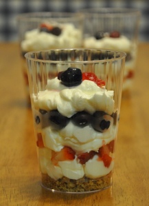 4th of July  mini trifle 3a